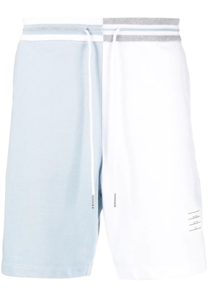 Thom Browne Funmix colour-block shorts - White