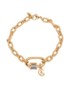 Charriol Forever Lock cable-link bracelet - Gold