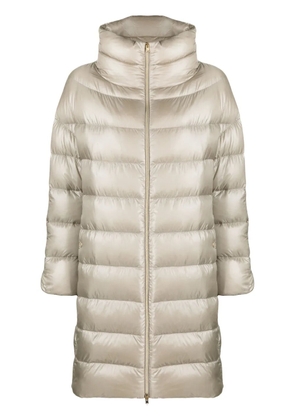 Herno Matilde quilted coat - Neutrals