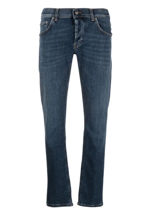 DONDUP low-rise straight-leg jeans - Blue