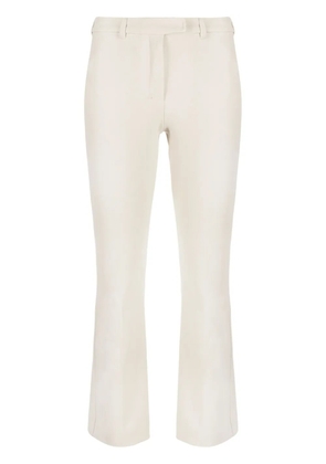 'S Max Mara mid-rise cropped trousers - Neutrals