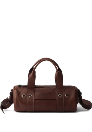 Prada leather tote bag - Brown