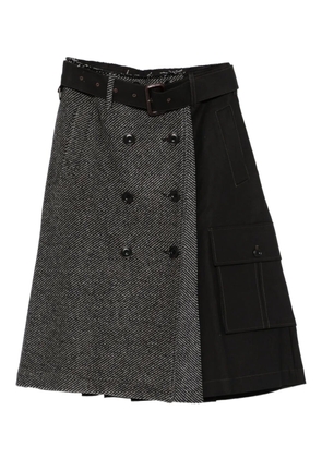 Andersson Bell Whitney pleated skirt - Black