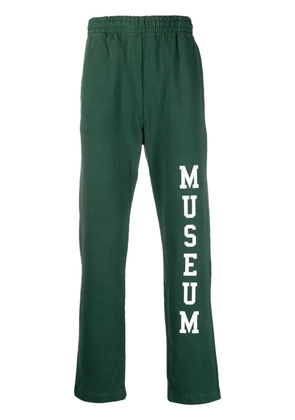 Museum Of Peace & Quiet logo-print cotton pants - Green