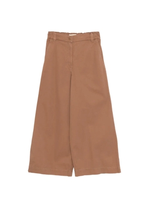 Weekend Max Mara leather culottes - Brown