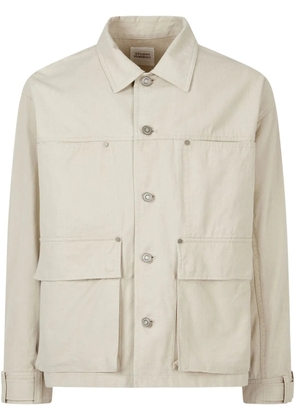 TOMBOY denim shirt jacket - White