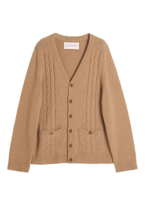 Valentino Garavani V-neck cardigan - Brown