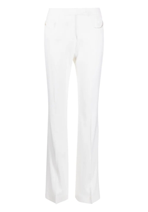 TOM FORD flared vrgin-wool trousers - White