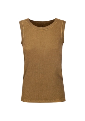 Uma Wang Ti ribbed top - Brown