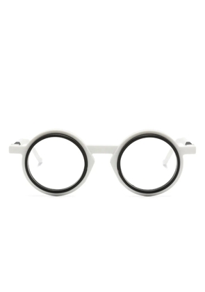 VAVA Eyewear WL0041 round-frame glasses - White