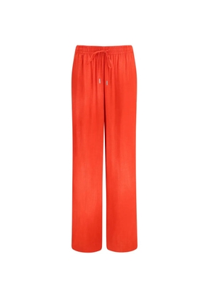 Ermanno Scervino drawstring trousers - Red
