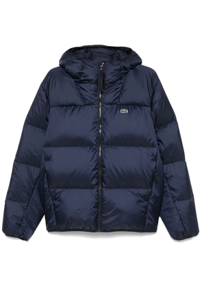 Lacoste hooded padded jacket - Blue