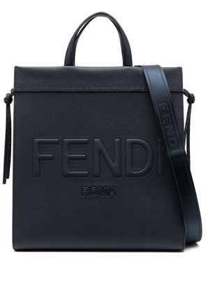 FENDI medium Go To leather tote bag - Blue
