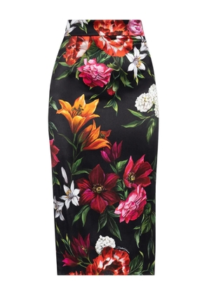 Dolce & Gabbana floral-print pencil skirt - Multicolour