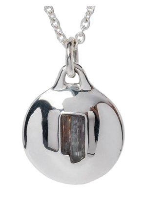 Parts of Four Disk pendant necklace - Silver