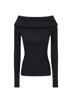 Lisa Yang Claudina top - Black