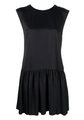 Lanvin round-neck sleeveless minidress - Black