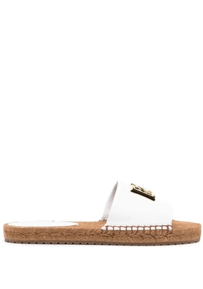 Dolce & Gabbana DG-logo espadrilles - White