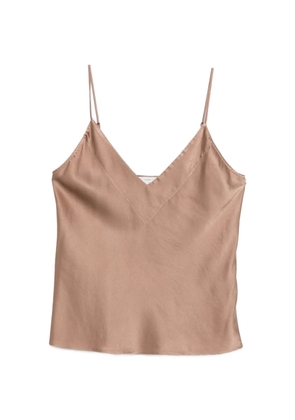 Forte Forte V-neck top - Neutrals