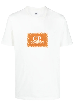 C.P. Company logo-print cotton T-shirt - White