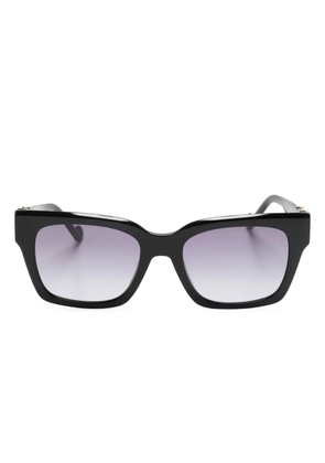 LIU JO rectangle-frame sunglasses - Black