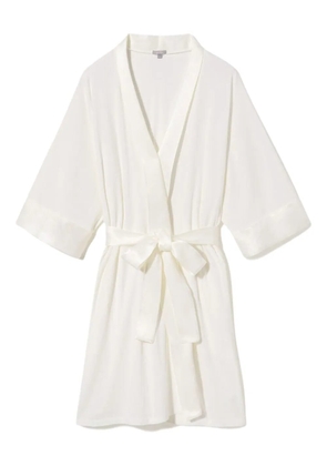 PJ Harlow Dreamwear tie-fastening robe - Neutrals