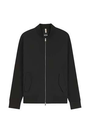 BOSS zip-up bomber jacket - Black
