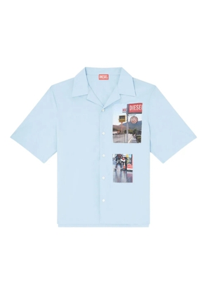 Diesel S-Brack-A-Ajfy graphic-print shirt - Blue