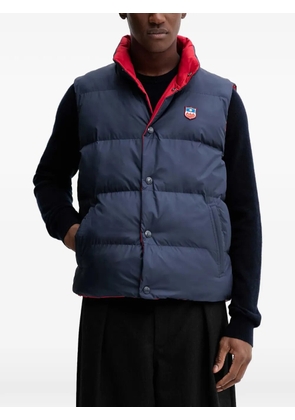 Bally buttoned quilted reversible gilet - Blue