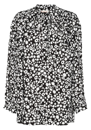 Marni floral-print blouse - Black