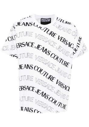 Versace Jeans Couture logo-print cotton T-shirt - White