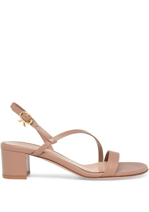 Gianvito Rossi Betsey strap sandals - Neutrals
