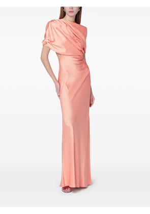 Stella McCartney draped cape gown - Orange