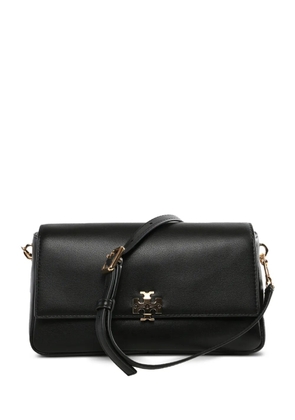 Tory Burch small Charlie logo-detail shoulder bag - Black