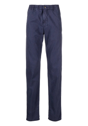 Incotex striped straight-leg trousers - Blue