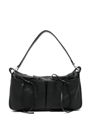 Marge Sherwood tie detail tote bag - Black