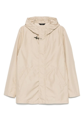 Fay hooded parka - Neutrals