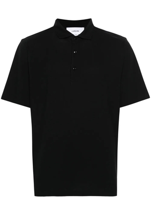 Lardini jersey cotton polo shirt - Black