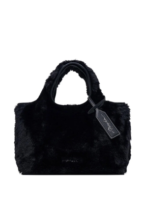 3.1 Phillip Lim Mini Market faux-fur tote bag - Black