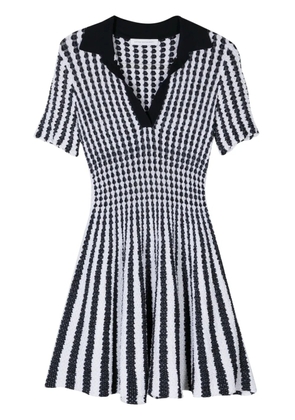 Antonino Valenti Marylin seersucker minidress - White