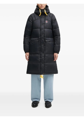 Fjällräven logo-detail padded coat - Black