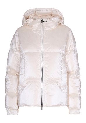K-Way hooded puffer jacket - Neutrals