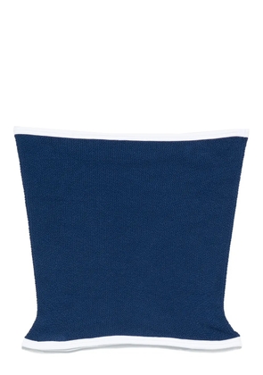 Hunza G crinkled swim skirt - Blue