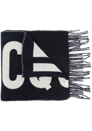 Jacquemus L'Echarpe Jacquemus virgin-wool scarf - Blue