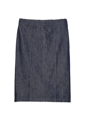 Prada denim pencil mini skirt - Blue