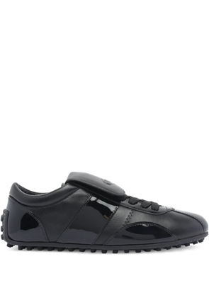 Tod's leather lace-up low-top sneakers - Black