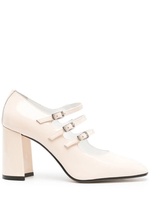 Carel Paris Keel 85mm patent-leather pumps - Neutrals