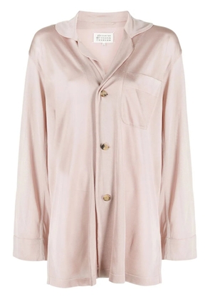 Maison Margiela oversized button-up blouse - Pink