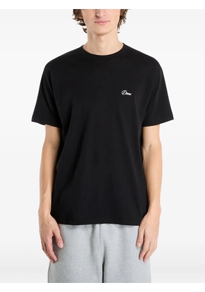 dime cursive-logo T-shirt - Black