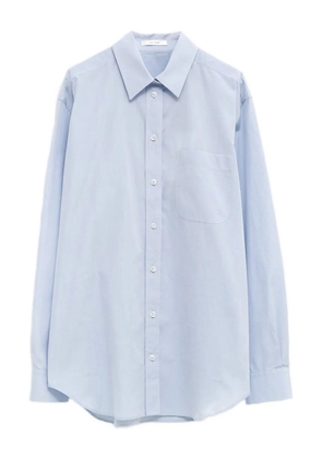 The Row Gavina cotton shirt - Blue